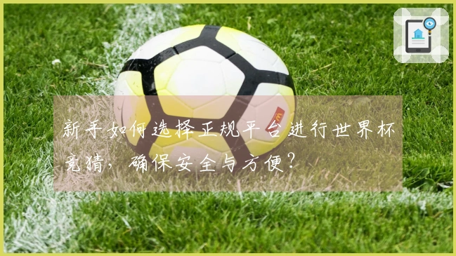 新手如何选择正规平台进行世界杯竞猜，确保安全与方便？