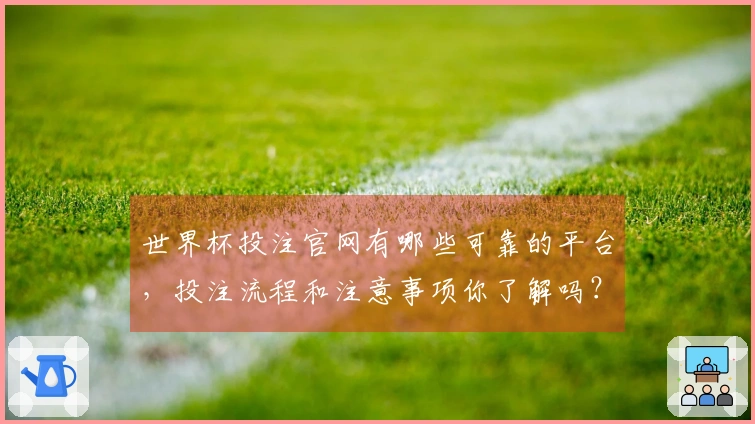 世界杯投注官网有哪些可靠的平台，投注流程和注意事项你了解吗？