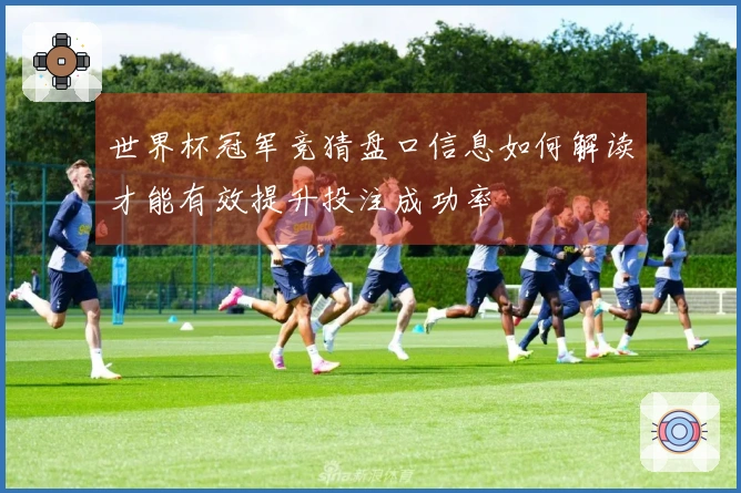 世界杯冠军竞猜盘口信息如何解读才能有效提升投注成功率