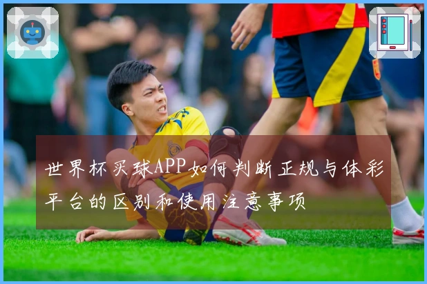 世界杯买球APP如何判断正规与体彩平台的区别和使用注意事项