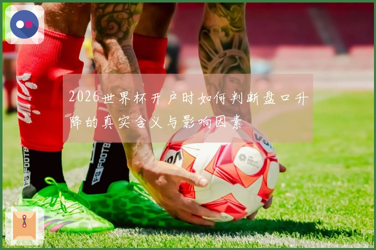 2026世界杯开户时如何判断盘口升降的真实含义与影响因素